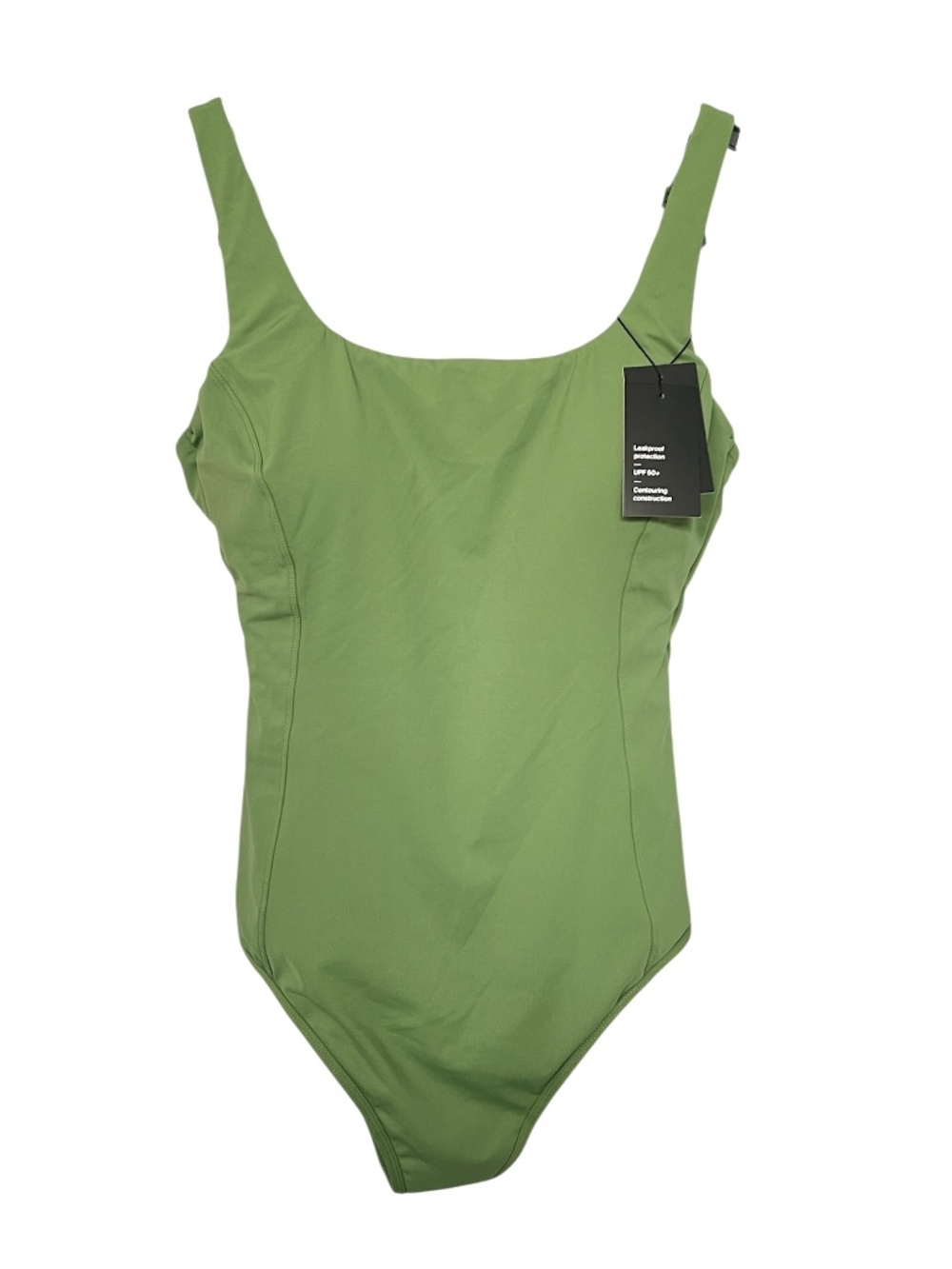 Knix Bathing Suit Leakproof Shaper One Piece Swimsuit Size XXL Green NWT Cinch